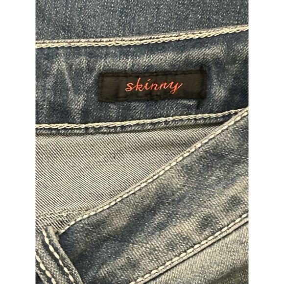 Earl Jeans Skinny Denim Studded Jeans Women's size 10 - Picture 5 of 5